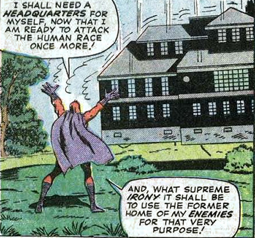 magneto lifts xavier's mansion