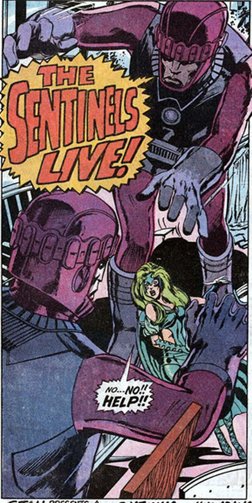 mark 2 sentinels attack iceman and beast