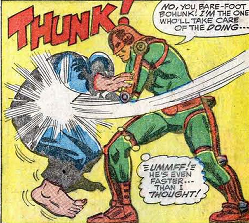 mekano punches the beast