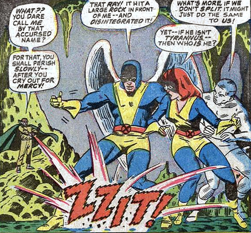 the mole man attacks the x-men