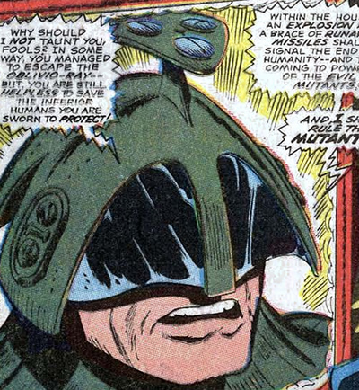 the mutant master needs a new costume