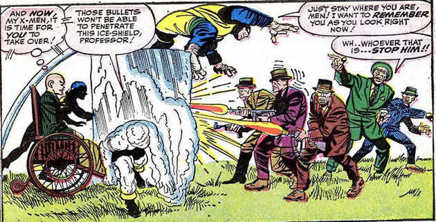 the x-men protect professor x