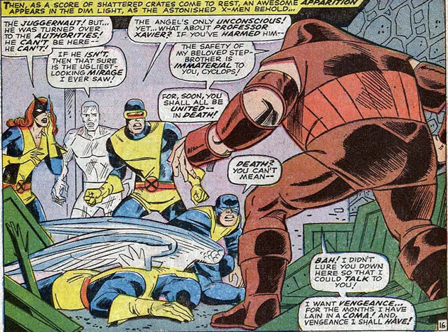 juggernaut vs. the x-men