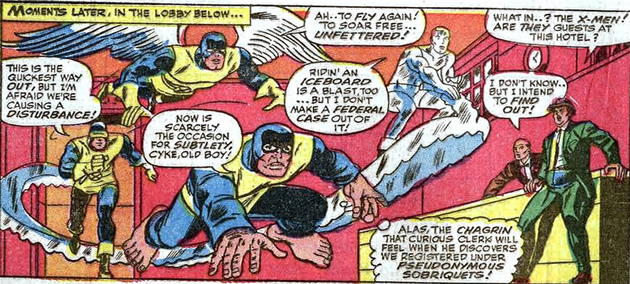 the x-men by werner roth