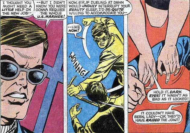 scott acts all tough and aggressive