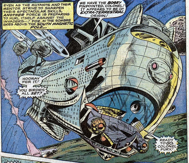 shield helicarrier by neal adams