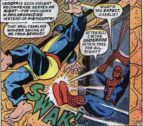 beast vs. spider-man