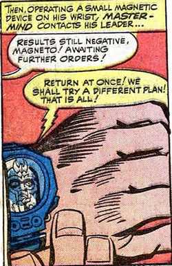 mastermind's tv-watch communicator