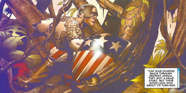 captain america during world war II