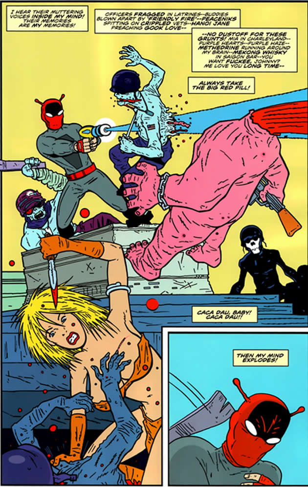 the coffin fly and ramona fighting zombies