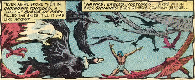 animals follow the beast king