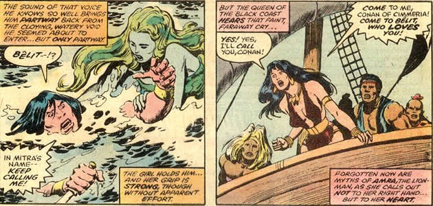 belit is conan's woman and vice versa