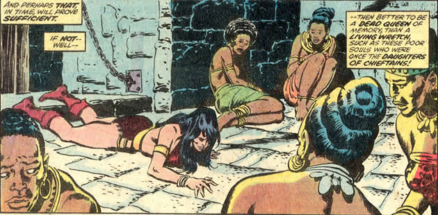 belit in a cell together with village princesses