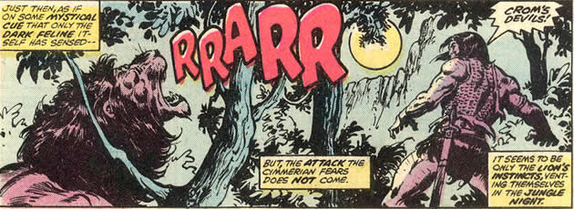 conan and sholo buscema art