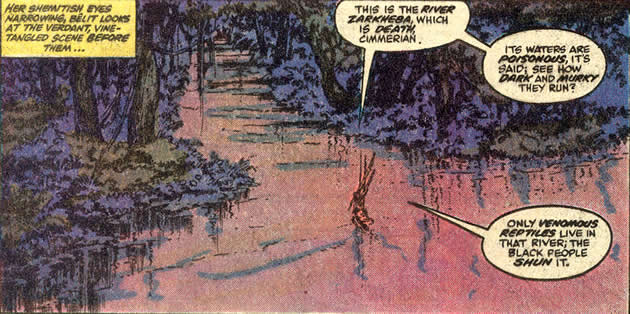 a haunted and poisoned bay