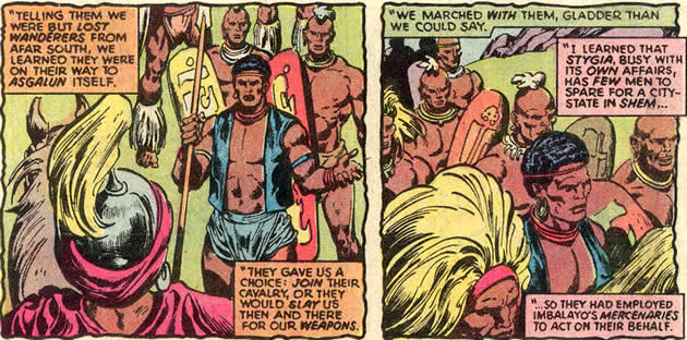 mgora's group joins up with some kushites