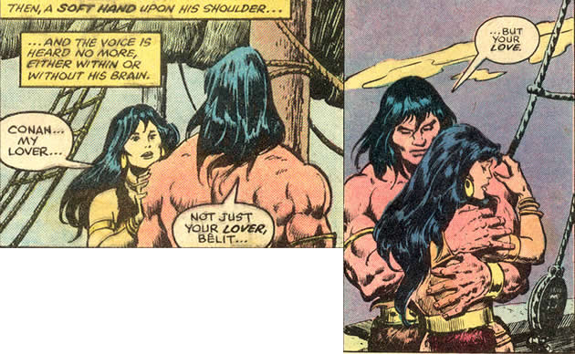 the love of conan and belit