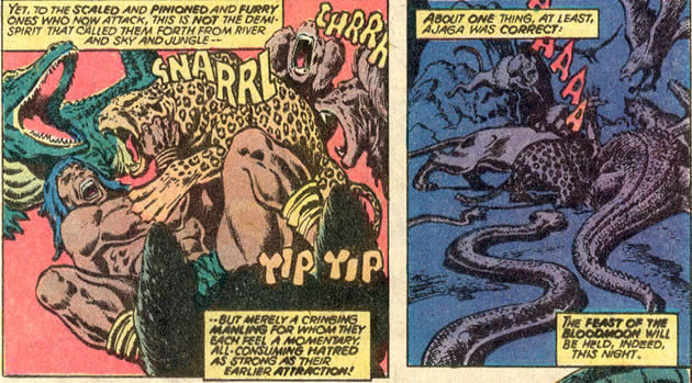 ajaga loses control of his beasts