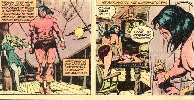 conan seduced by the sea woman
