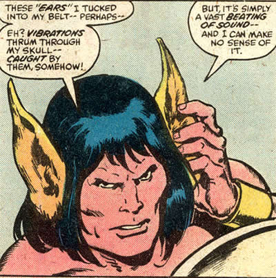 conan wearing the golden ears