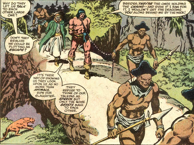 conan and erfu are captives of the darfari