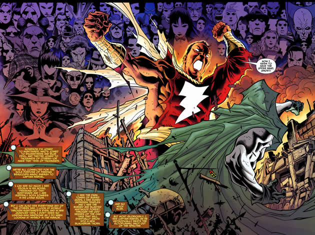 spectre fighting captain marvel