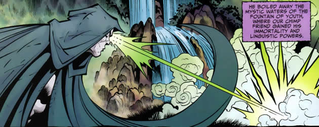 the spectre burns off the fountains of youth