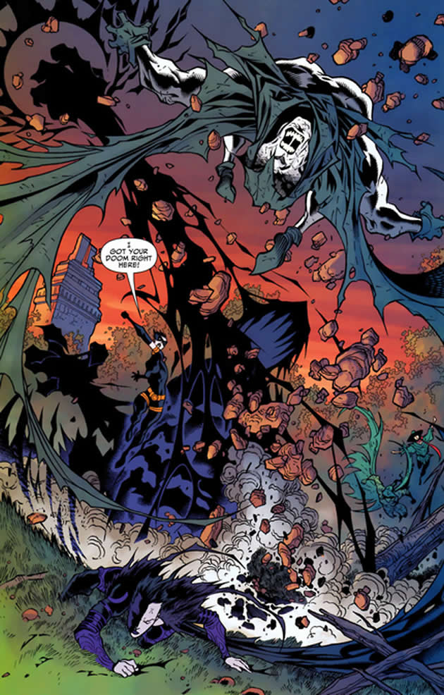 nightshade strikes out against spectre and eclipso