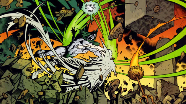 the spectre defeats shazam