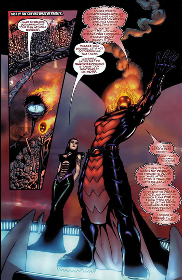 dormammu rants in his dimension