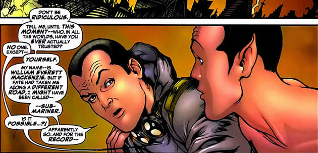 namor meets his counterpart, mackenzie