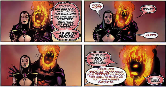 the relationship between umar and dormammu