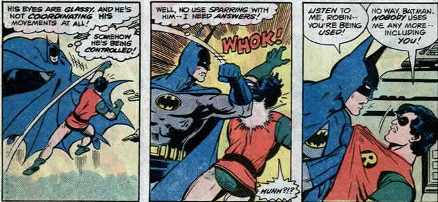 robin is no match for batman