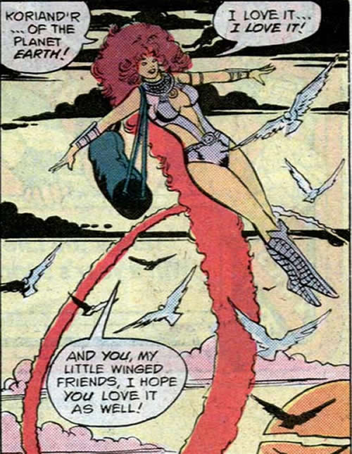 starfire flying