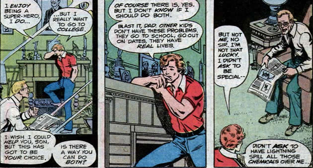 kid flash still whining