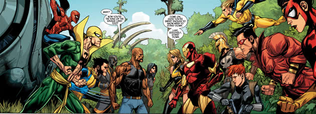 the secret avengers faceoff against the mighty avengers