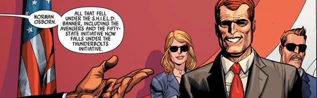 the president promotes norman osborn