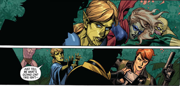 mockingbird is revealed as a skrull