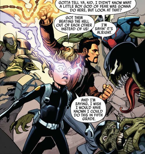 phobos uses his power