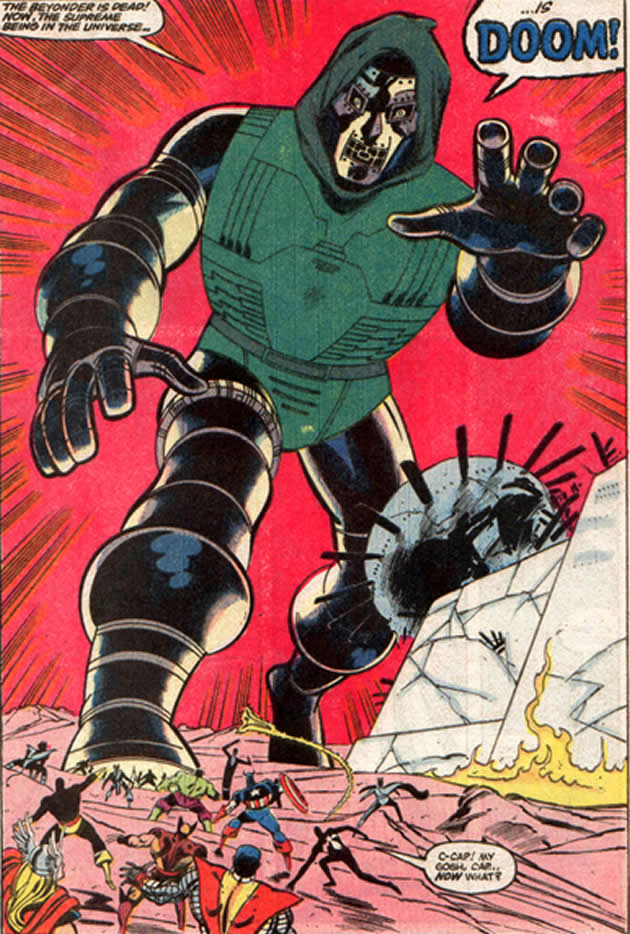 doctor doom with the power of the beyonder
