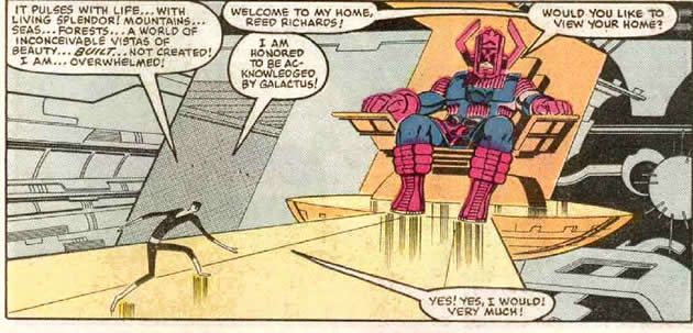 galactus talks to reed