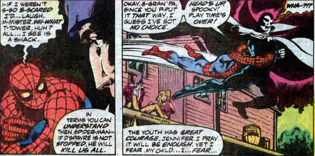 spider-man attacks d'spayre