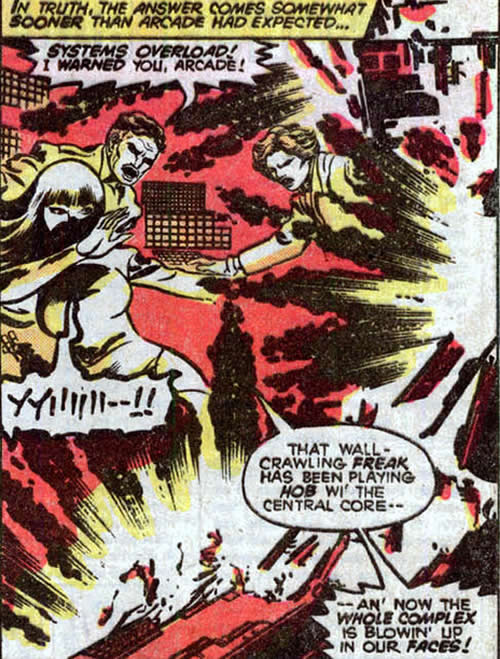 murderworld electronics start exploding