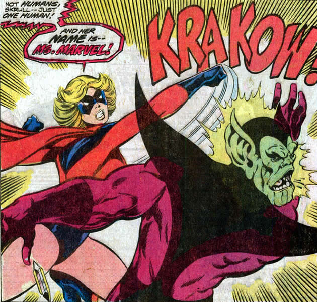 ms. marvel hits the super skrull