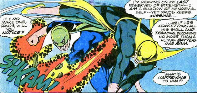 iron fist fights steel serpent