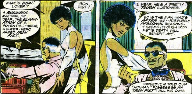 misty knight as an undercover agent