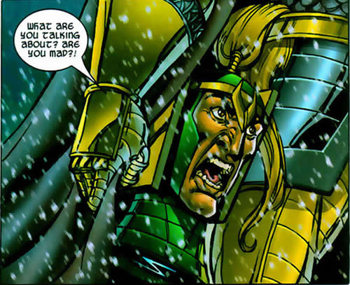 the disembodied loki talks on