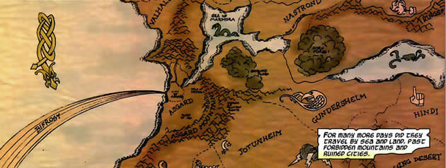 partial map of asgard and its environs
