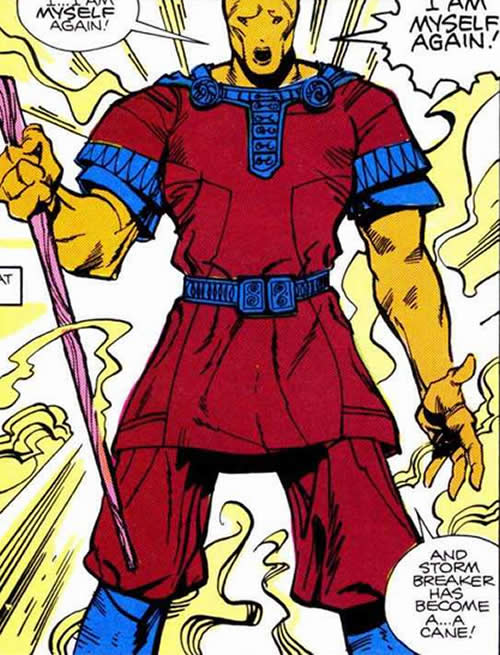 beta ray bill reverts to his original form