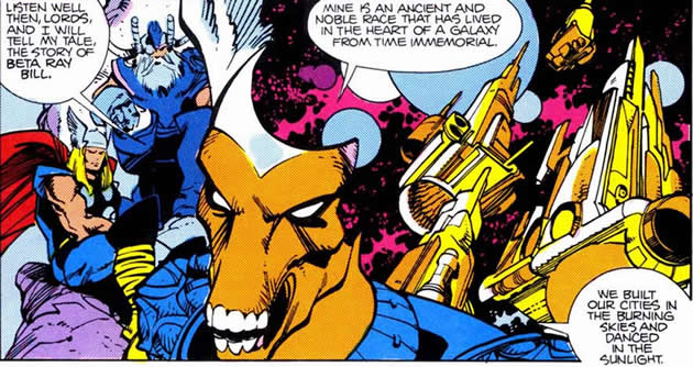 beta ray bill tells his story